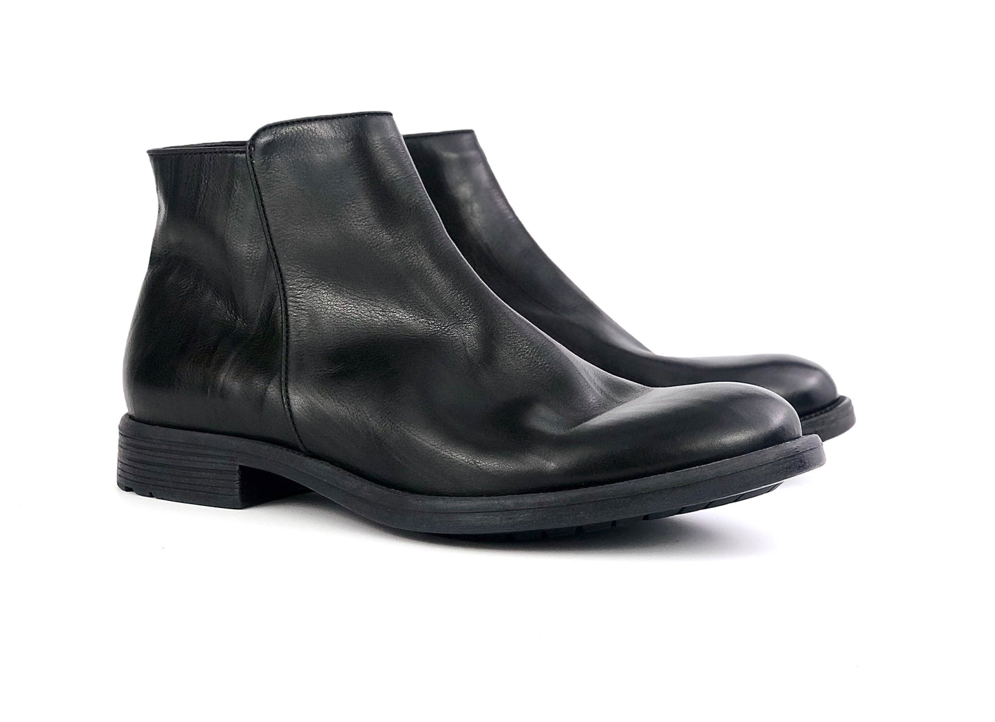 LAILE Classic Leather Ankle Boots – Minimalist Craftsmanship, Timeless Comfort