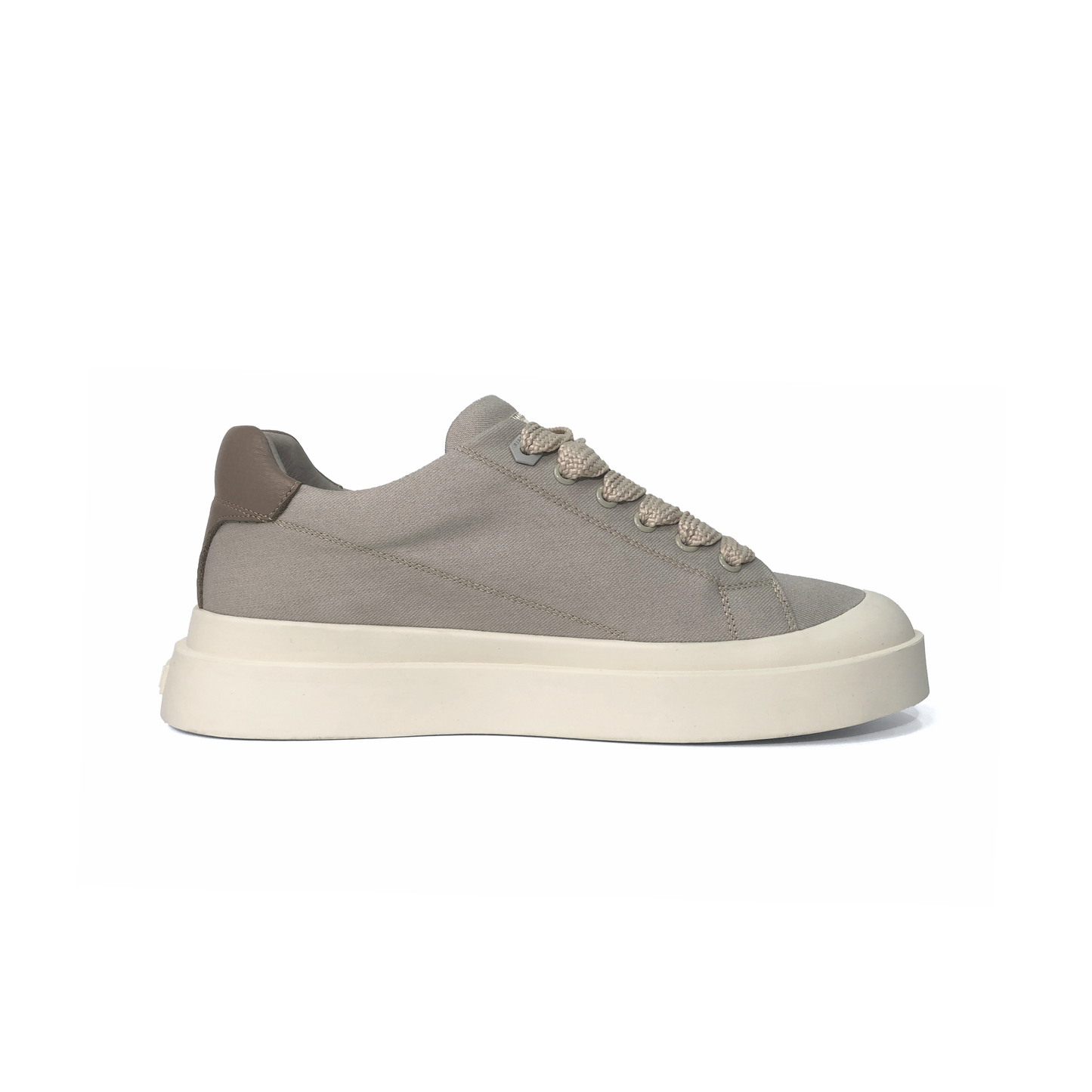 LAILE Heavy Raw Denim Canvas Platform Skate Sneakers