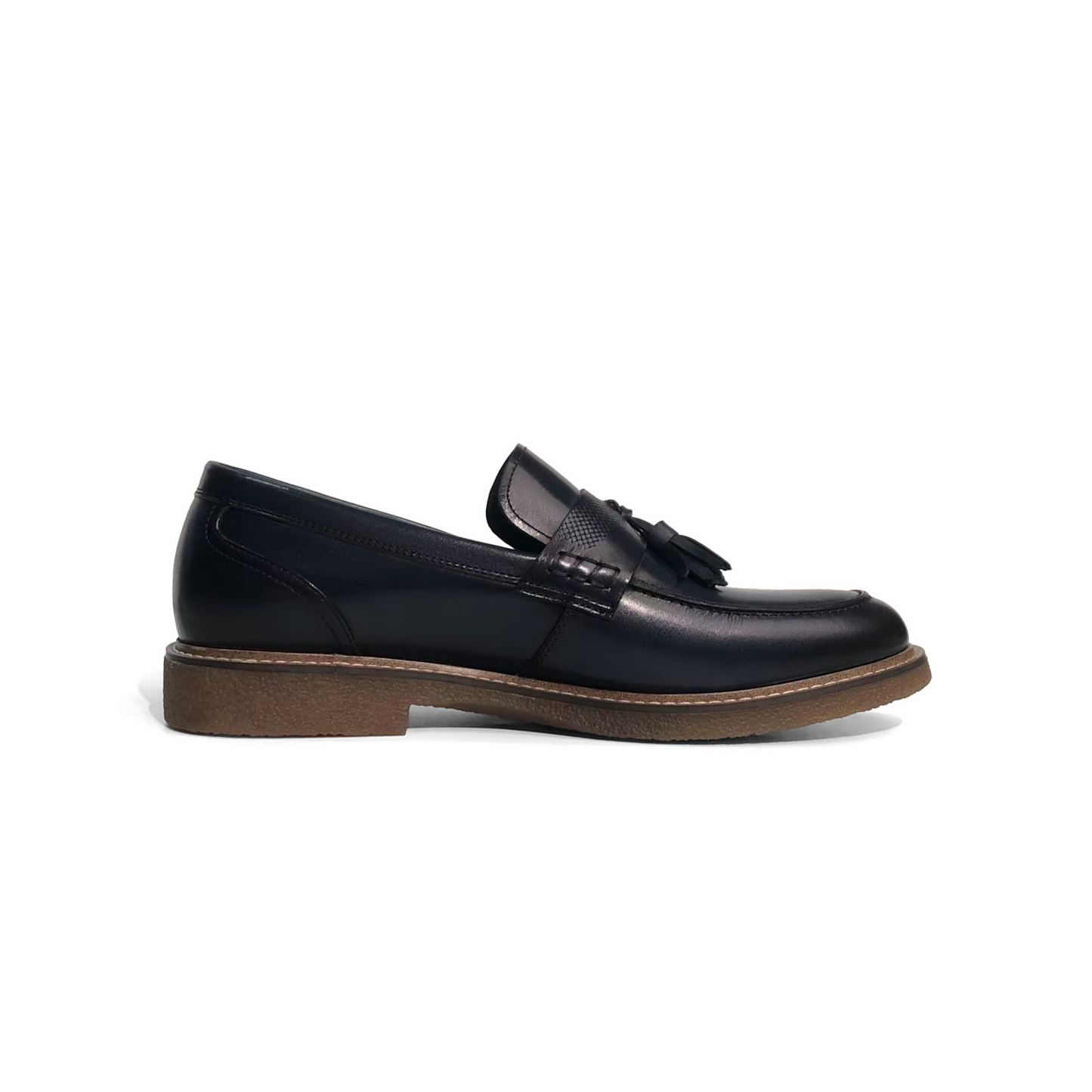Laile Vintage Goodyear Stitch Tassel Penny Loafers
