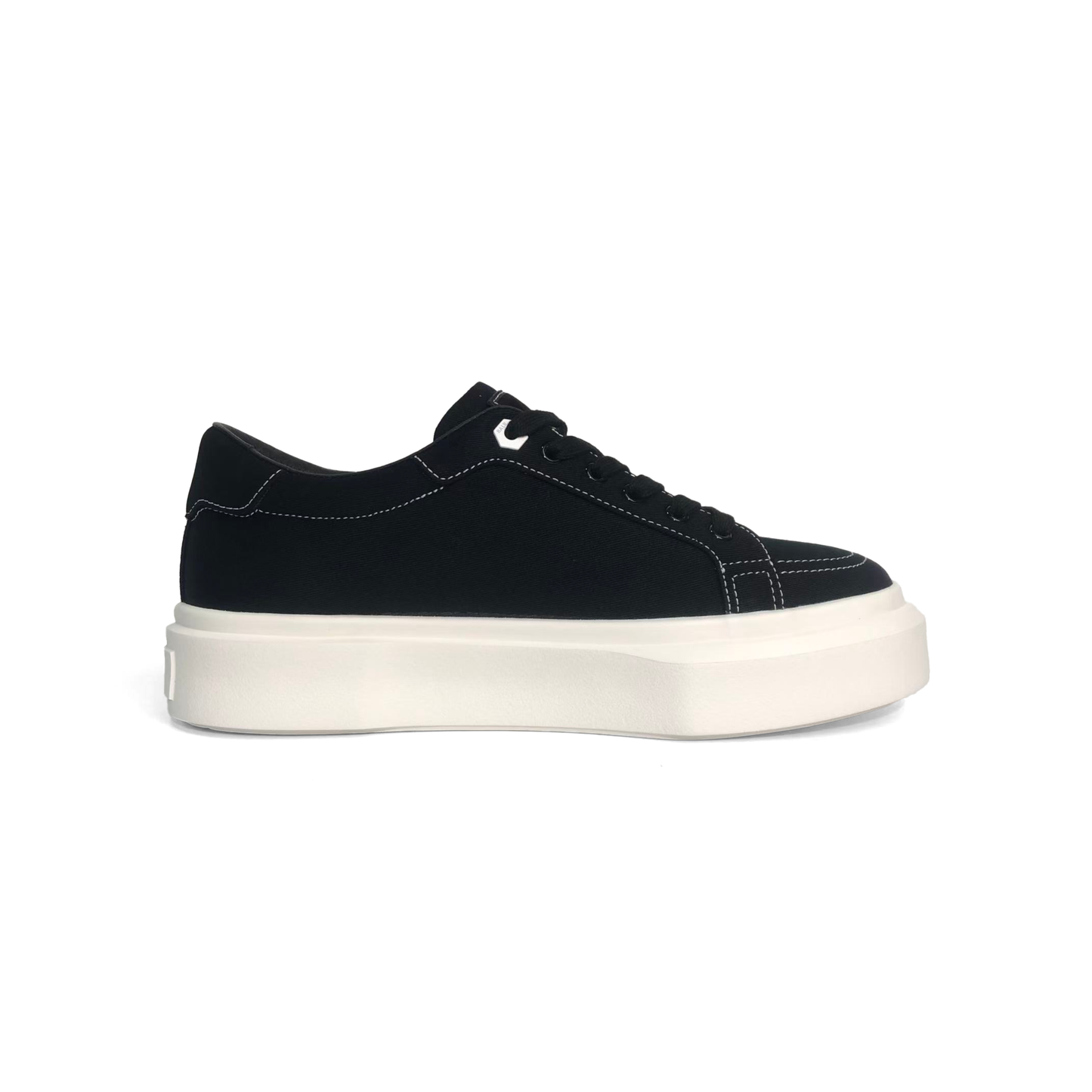 LAILE Heavy Twill Canvas Platform Skate Sneakers