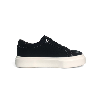LAILE Heavy Twill Canvas Platform Skate Sneakers