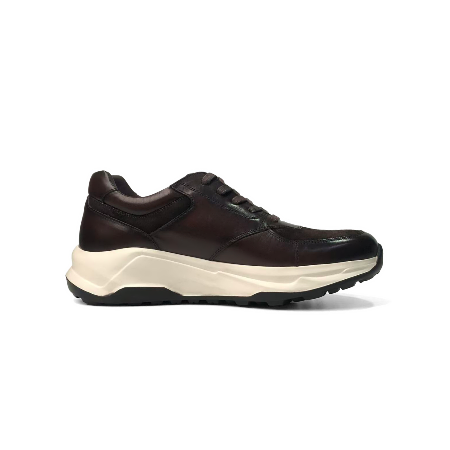 LAILE Nubuck Smooth Leather Hybrid Performance Sneakers