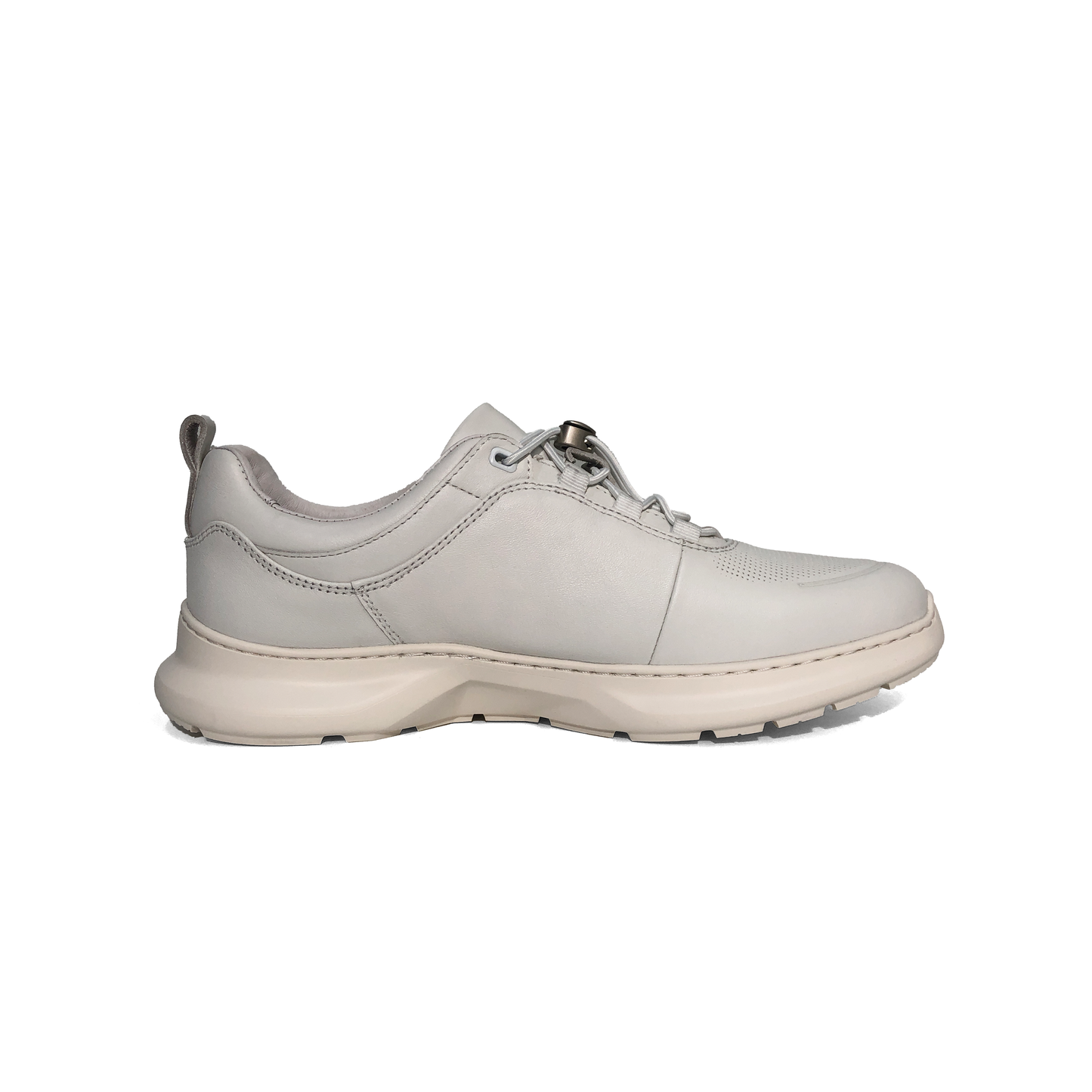 LAILE Polished Full Grain Perforated Auto Toggle Comfort Trainers