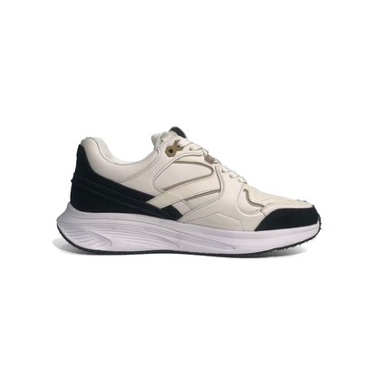 LAILE Full Grain Smooth Leather Performance Running Sneakers