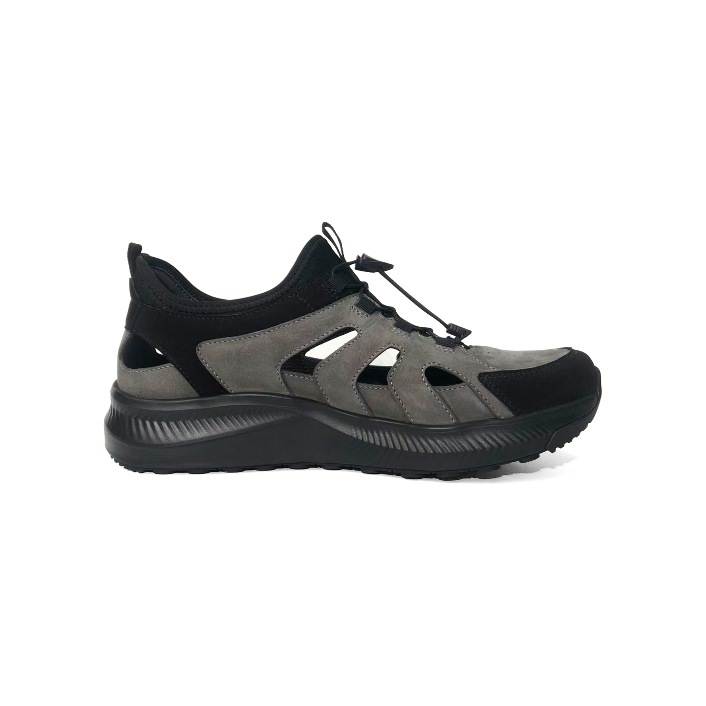 LAILE Matte Nubuck Cutout Hollow Outdoor Sandal Trainers