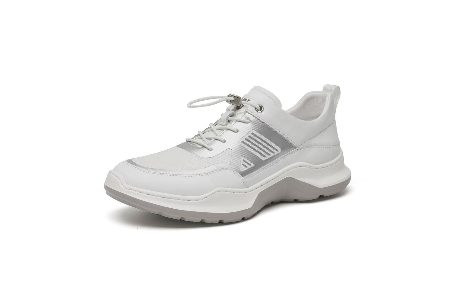 LAILE comfortable tie-free shoelaces shock-absorbing breathable lightweight low-top casual shoes for men