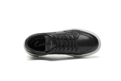 LAILE Leather Classic Versatile Low-Top Sneakers for Men - Shock-absorbing, Lightweight, and Breathable.