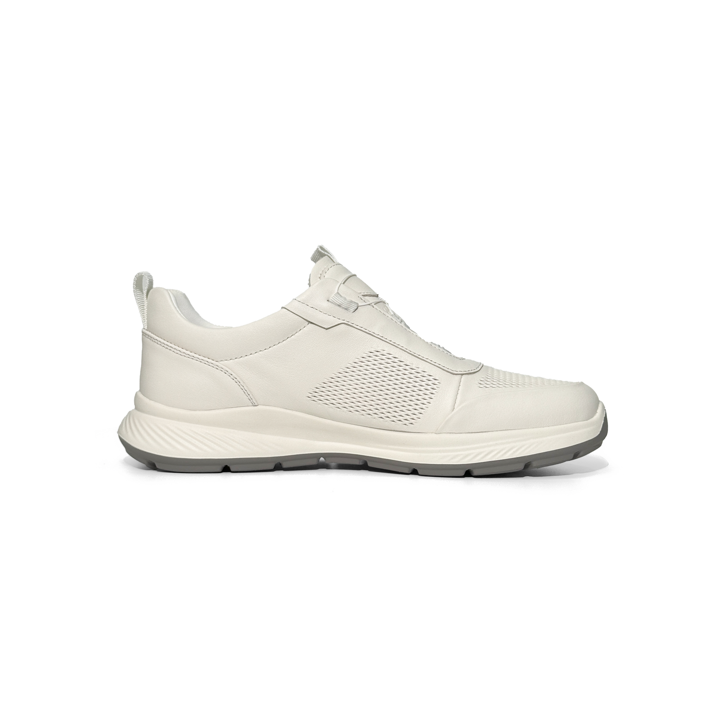 LAILE 2025 New Model Rotating Buckle Men’s Shoes, Soft Genuine Leather Upper, Business-Style Sneakers.