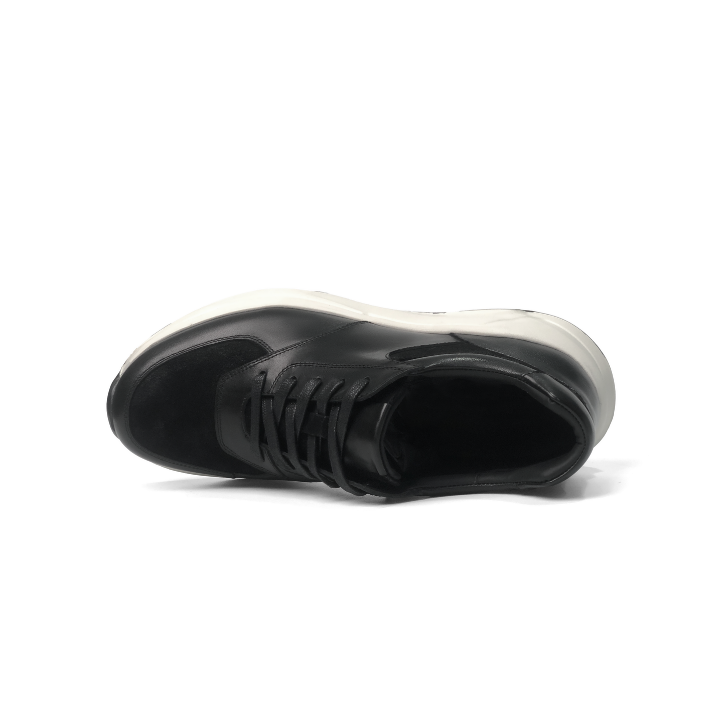 LAILE Nubuck Smooth Leather Hybrid Performance Sneakers