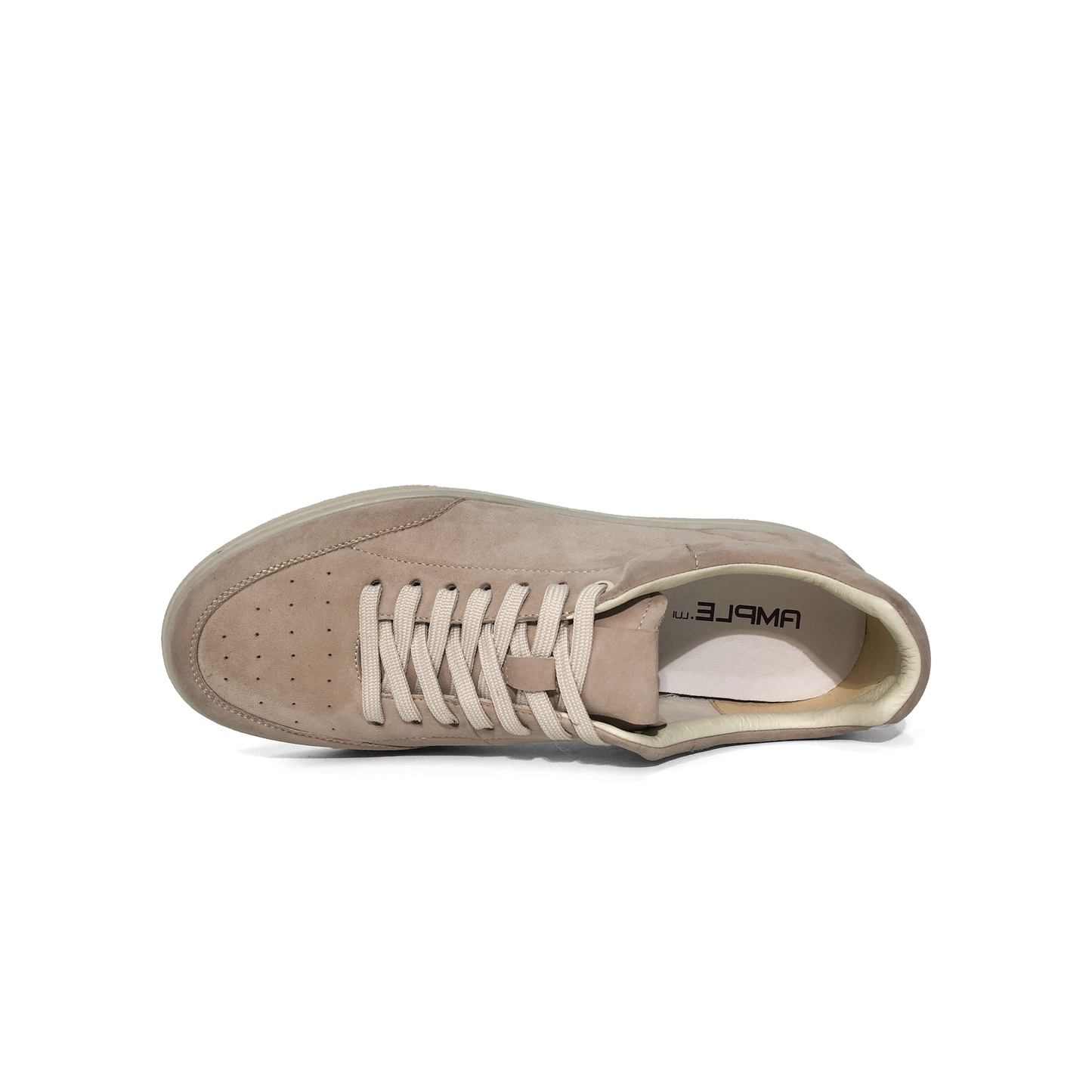 LAILE Breathable Woven Mesh Dual Tone Vent Platform Trainers