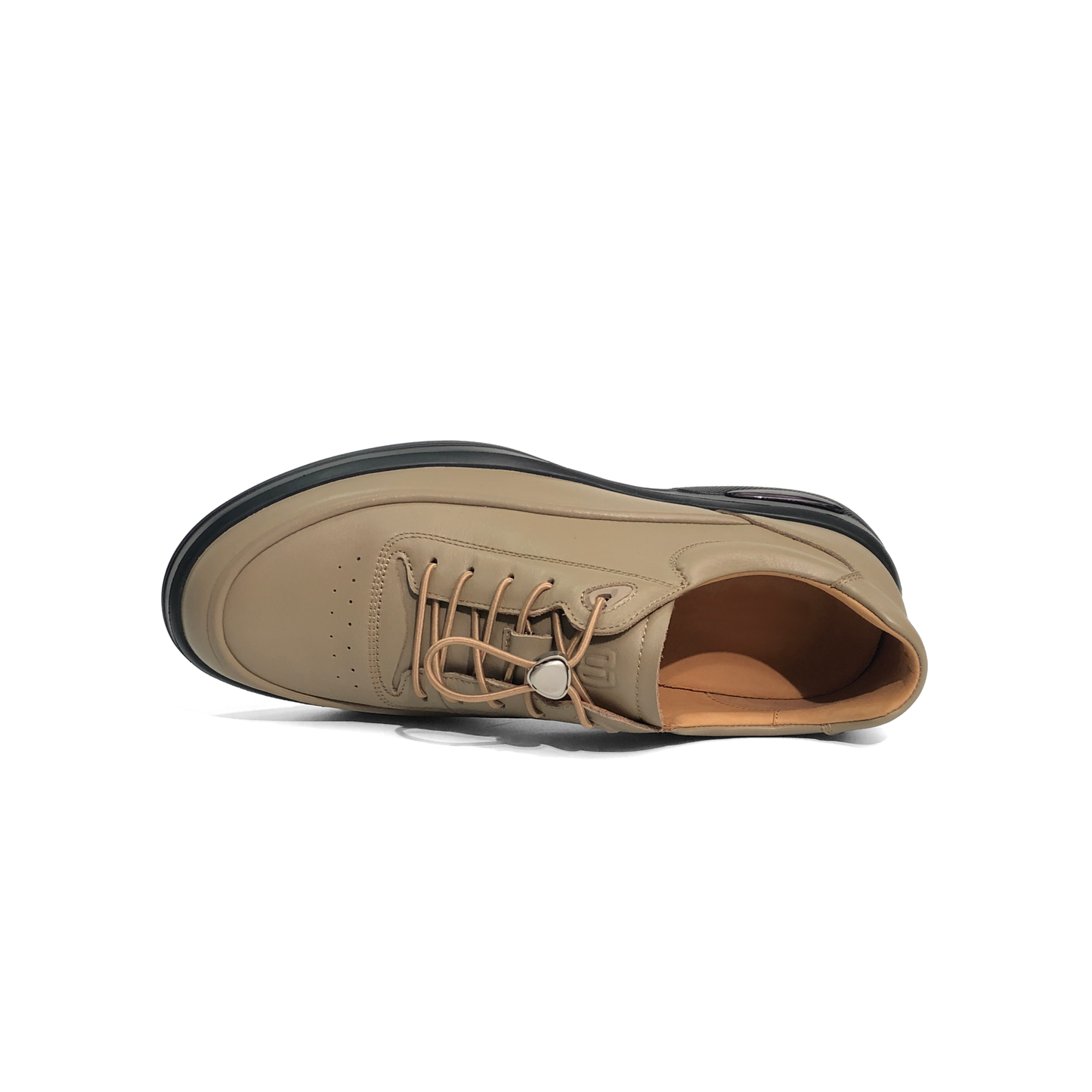 LAILE Breathable Punch Detail Leather Casual ShoesⅡ
