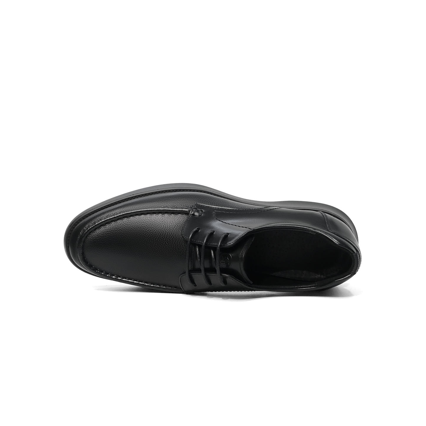 Laile Full Grain Cowhide Moccasin Stitch Lace-Up Dress Shoes