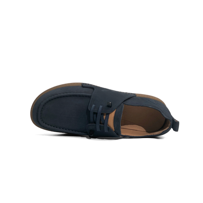Laile Suede breathable soft-soled slip-on casual leather shoes