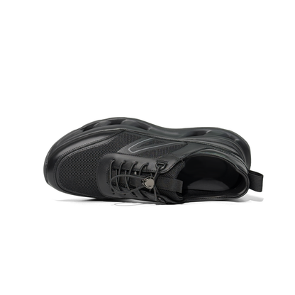 LAILE Cushioning Running Shoes Black Samurai Color Professional Durable Sports Shoes