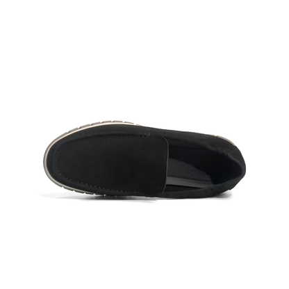LAILE Hand-Stitched Moccasin Casual Loafers