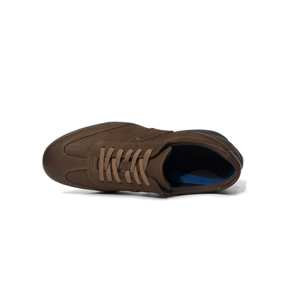Laile Men's Casual Leather Shoes with Litchi Grain