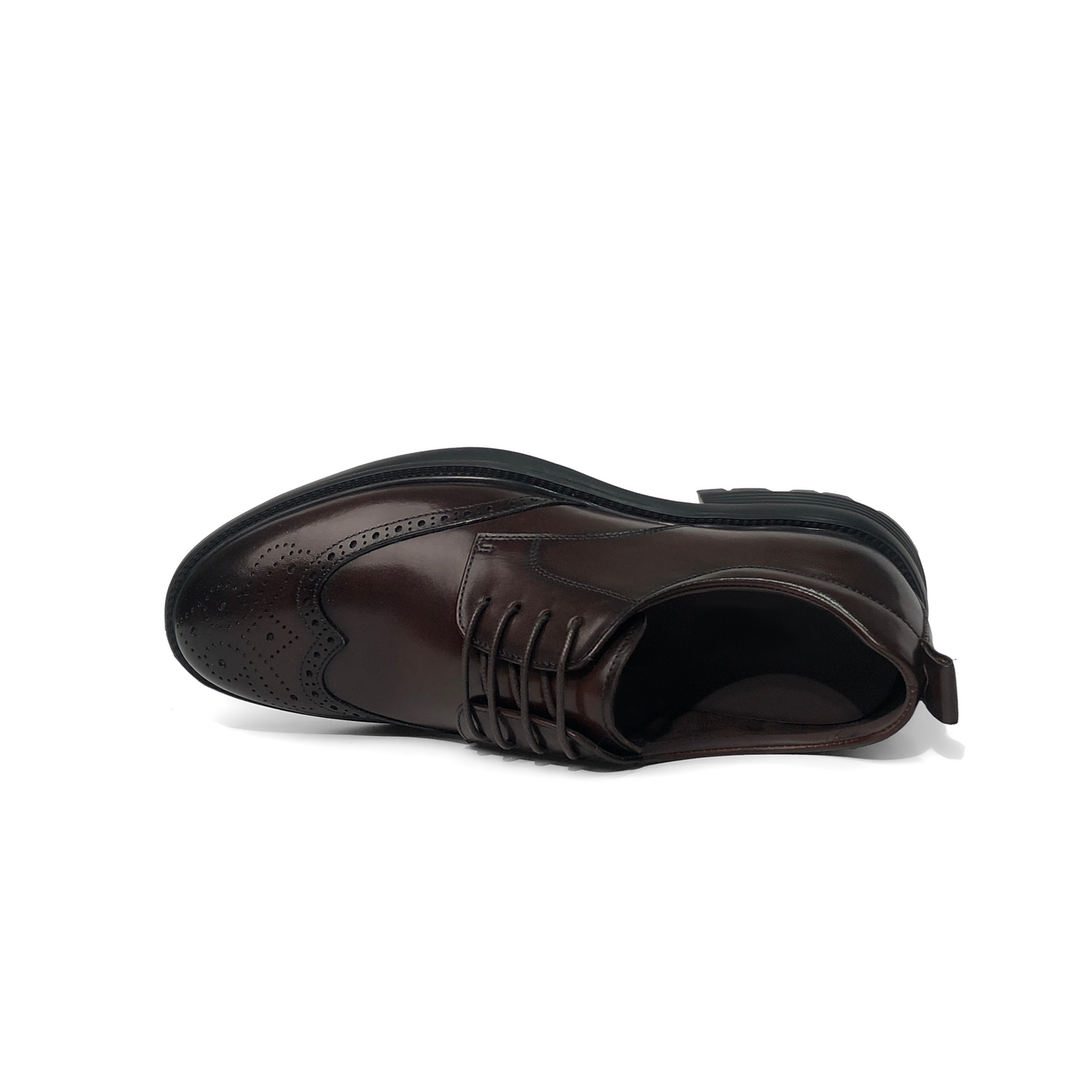 LAILE Mirror Polished Wingtip Brogue Oxford Trainers
