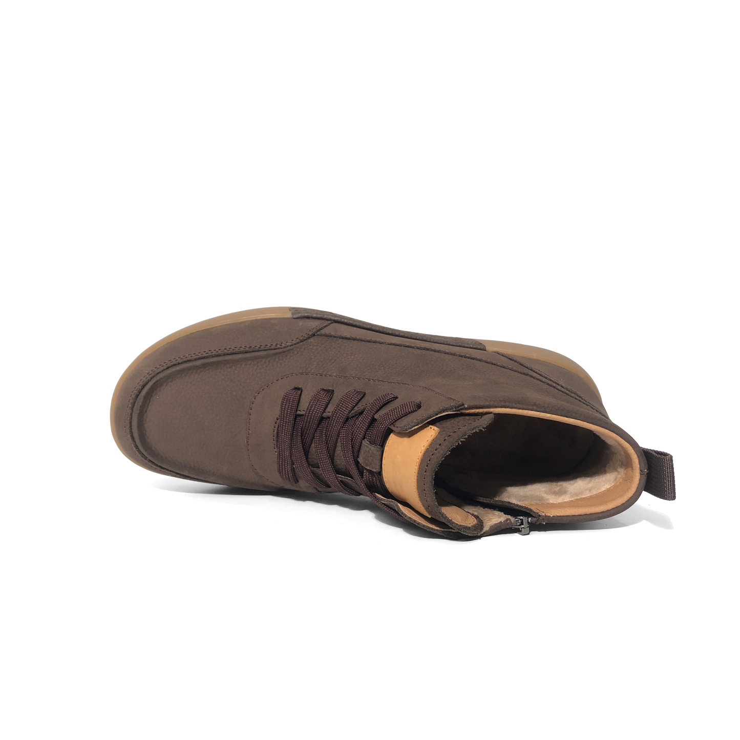 LAILE Full Grain Nubuck Mid-Top Casual Chukka Boots
