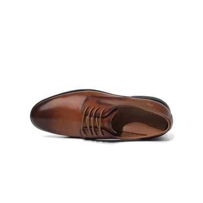 LAILE Matte Nubuck Moc Toe Chukka Ankle Boots