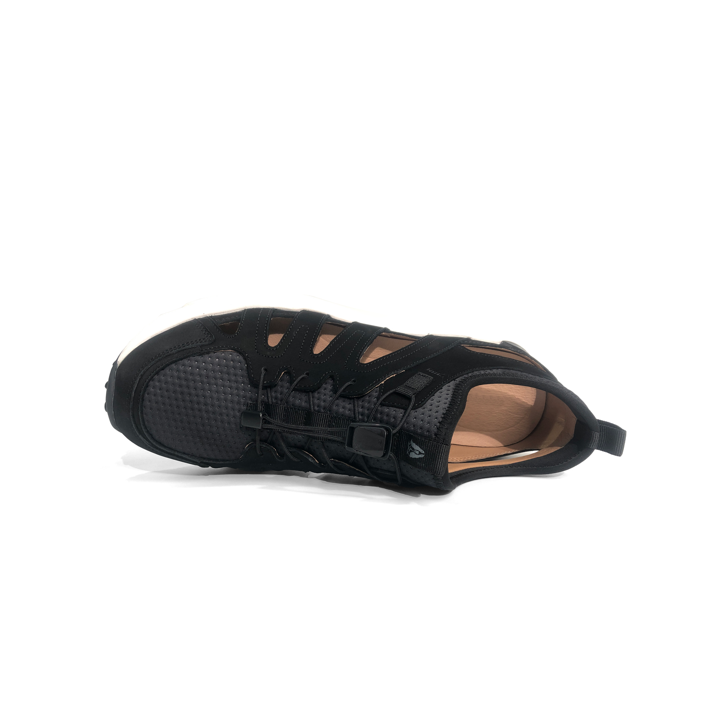 LAILE Cutout Leather Mesh Hybrid Sport Sandal Sneakers