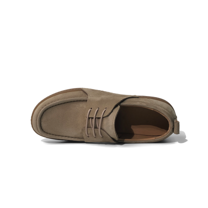 Laile Men's soft-soled slip-on work leather shoes