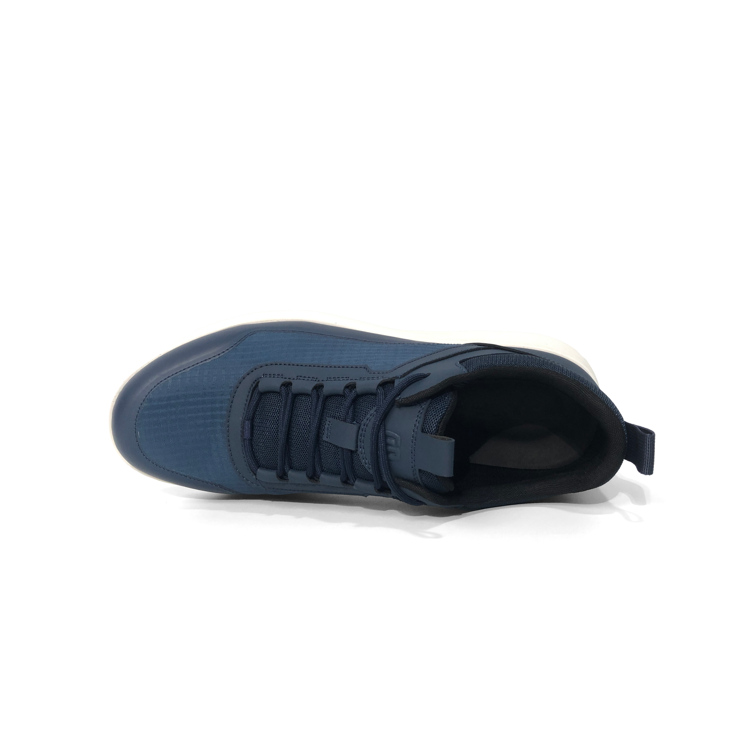 LAILE Grid Woven Mesh Hybrid Leather Low Platform Business Trainers