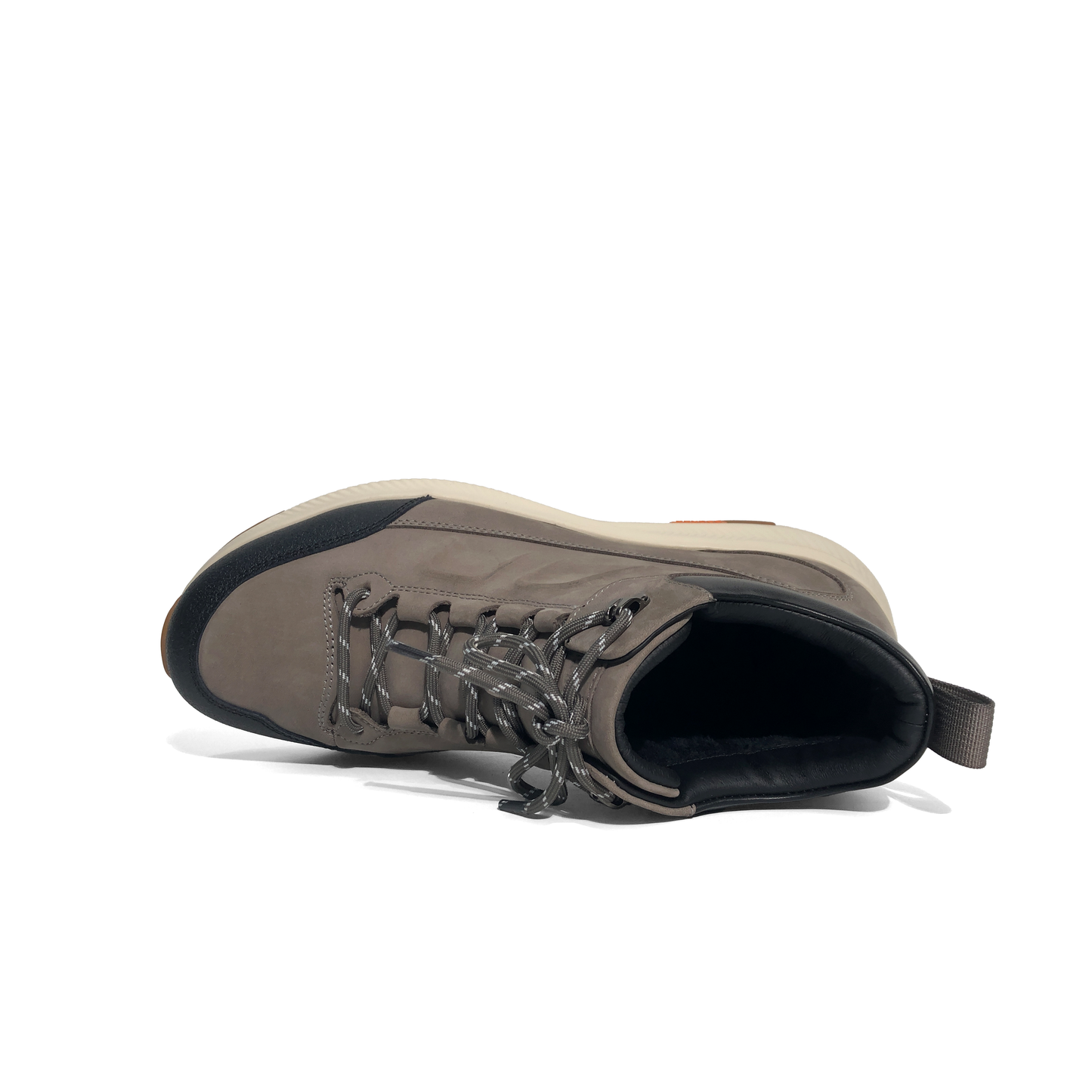 LAILE Matte Nubuck Mid-Top Outdoor Hiker Trainers