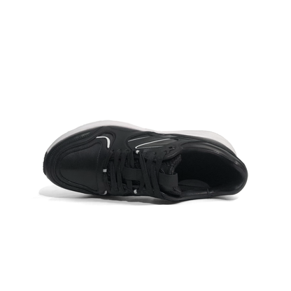 LAILE Full Grain Smooth Leather Performance Running Sneakers
