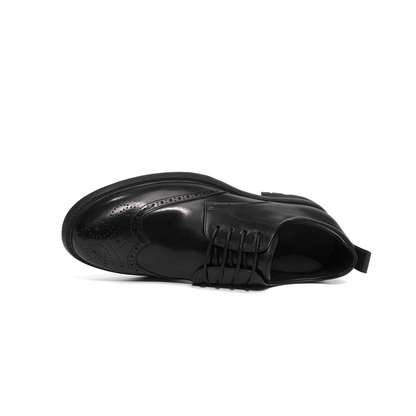 LAILE Mirror Polished Wingtip Brogue Oxford Trainers