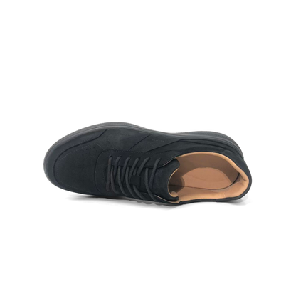 LAILE Full Matte Nubuck Geometric Stitch Hybrid Walk Trainers