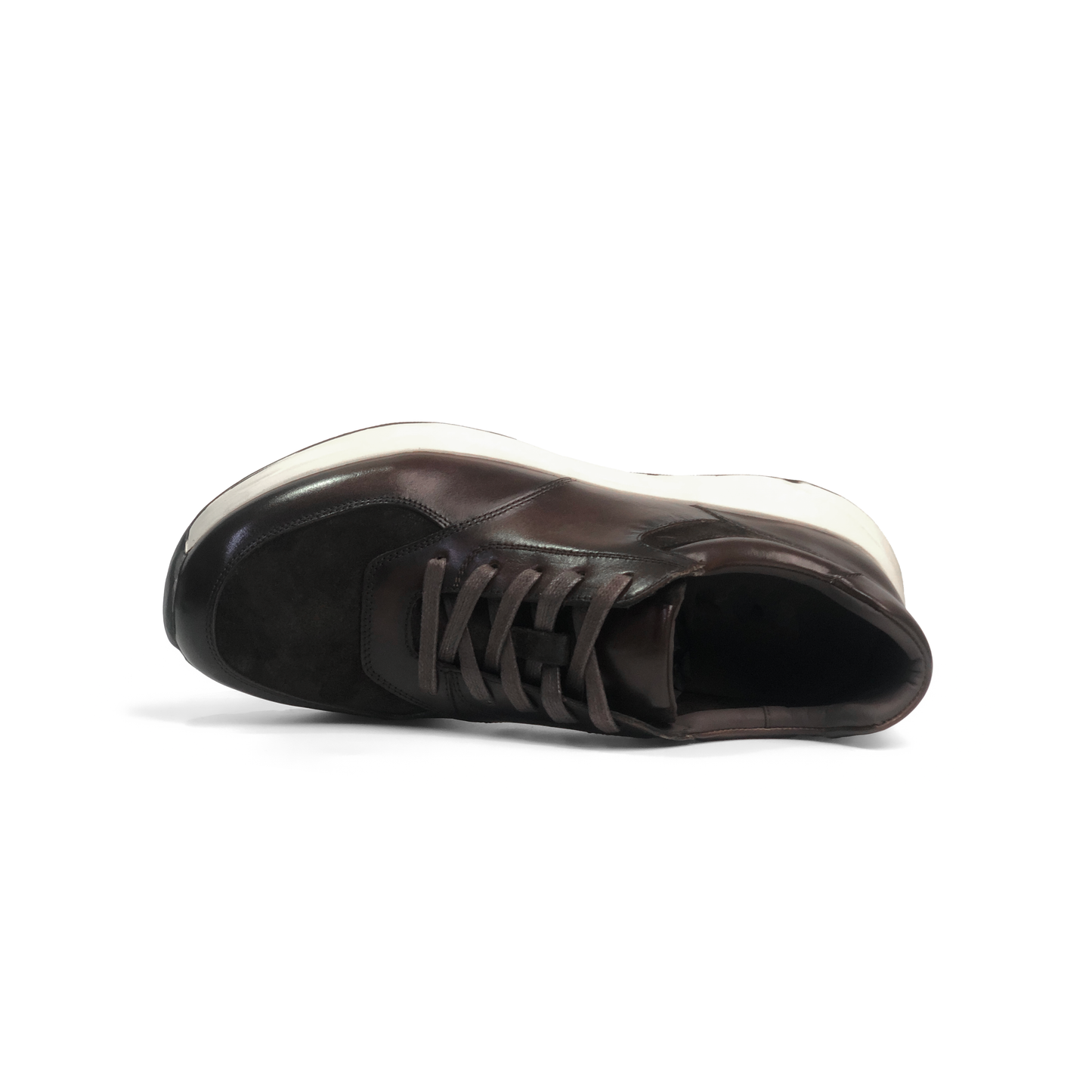 LAILE Nubuck Smooth Leather Hybrid Performance Sneakers