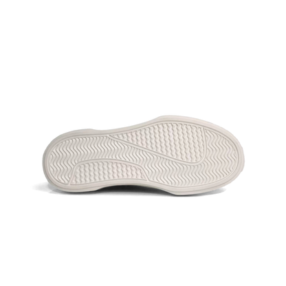 LAILE Matte Nubuck Suede Double Stack Platform Skate Sneakers