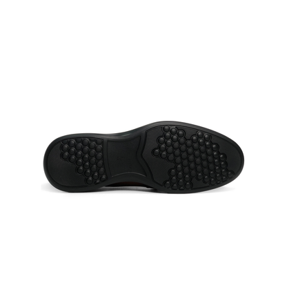 Laile Full Grain Cowhide Moccasin Stitch Lace-Up Dress Shoes