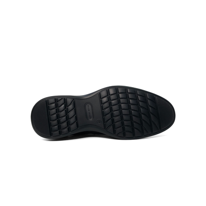 Black Brogue Wingtip Hybrid Oxford Shoes