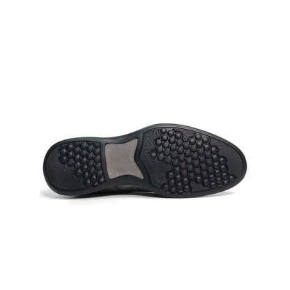 Laile Retro matte cowhide business casual leather shoes for men