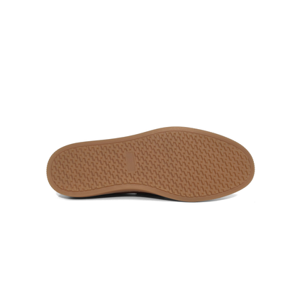 LAILE Micro Perforated Penny Moc Slip-On Loafers