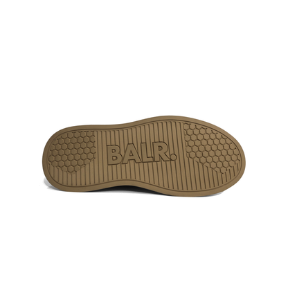 Laile Minimal Retro Suede Stacked Platform Sneaker 