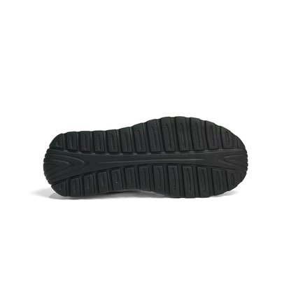 LAILE Tri-Tone Suede & Smooth Leather Flat Retro Trainers
