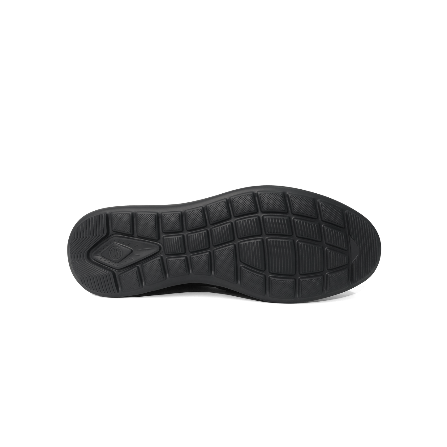 LAILE High Gloss Smooth Leather Slip-On Moc Toe Loafers