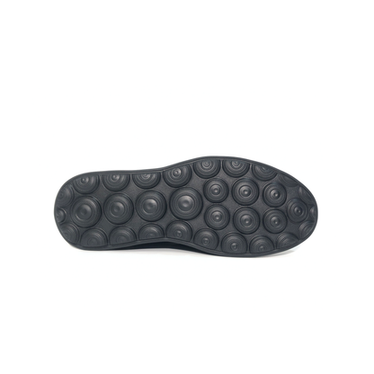 LAILE Polished Micro Perforated Plain Toe Oxford Trainers