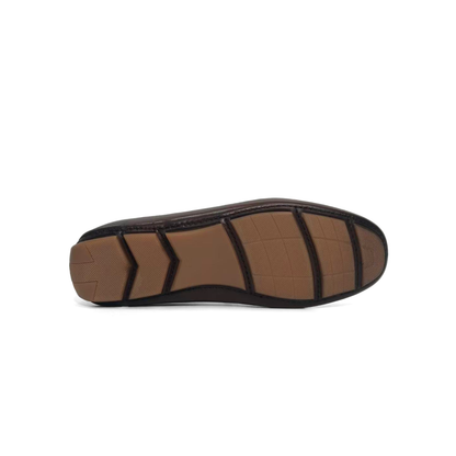 LAILE Hand Stitched Moc Toe Loafer