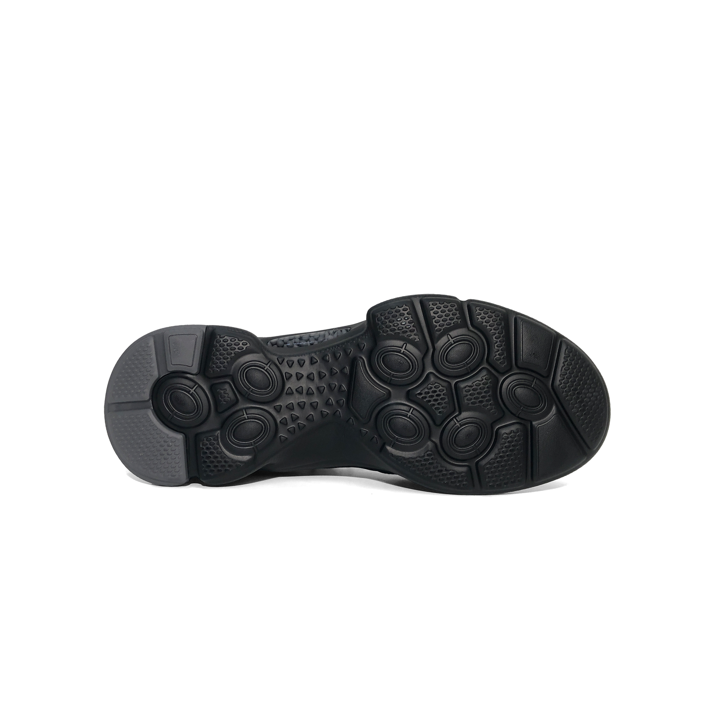 LAILE Matte Full Grain Auto Toggle Chunky Air Pocket Platform Trainers