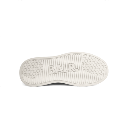 LAILE Matte Nubuck Contrast Heel Cap Platform Skate Sneakers