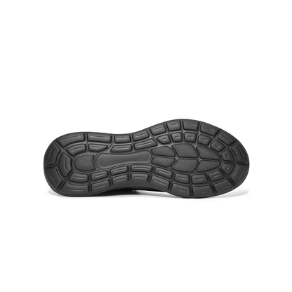 LAILE 2025 New Model Rotating Buckle Men’s Shoes, Soft Genuine Leather Upper, Business-Style Sneakers.
