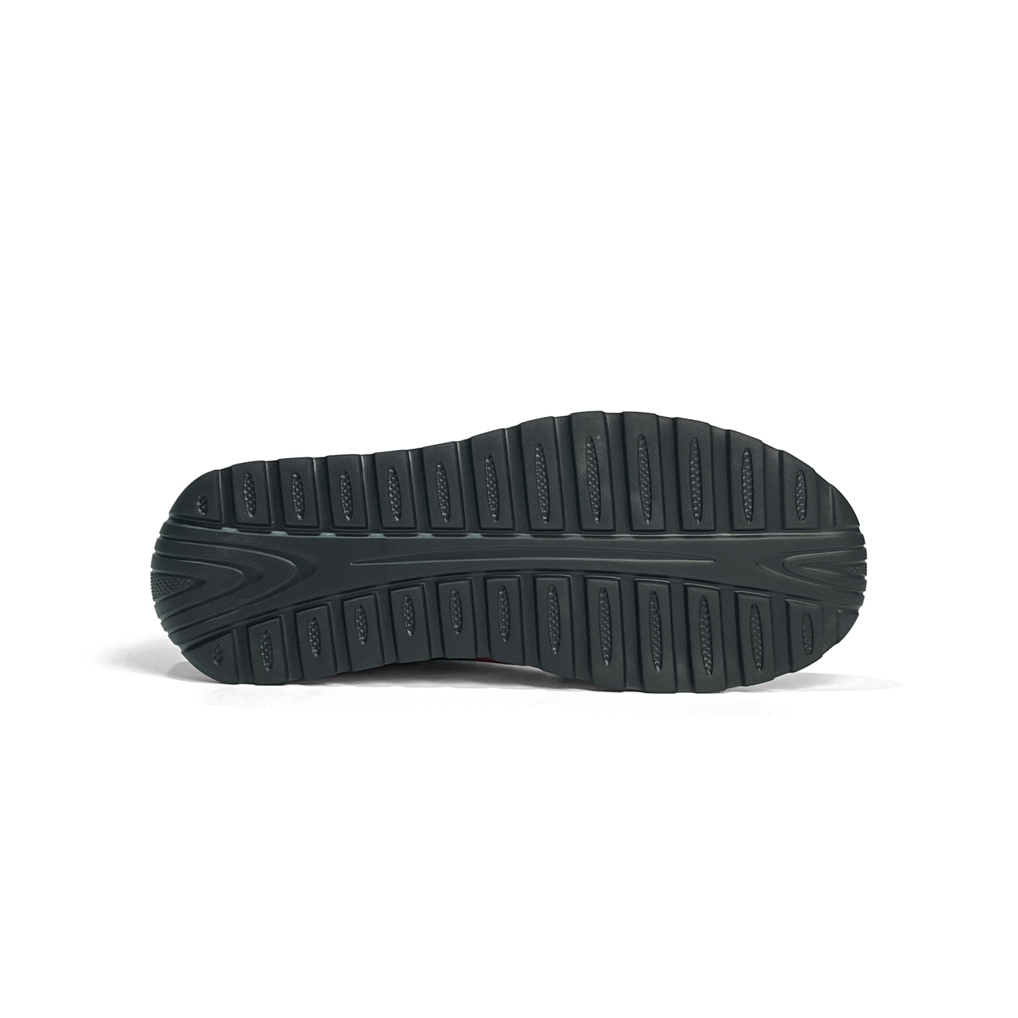 LAILE Monogram Jacquard Striped Air Cushion Platform Trainers