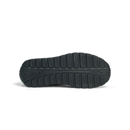 LAILE Monogram Jacquard Striped Air Cushion Platform Trainers