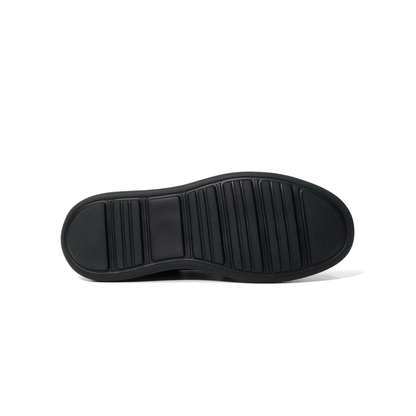 LAILE Smooth Gloss Cowhide Low Top Sport-Dress Board Shoe