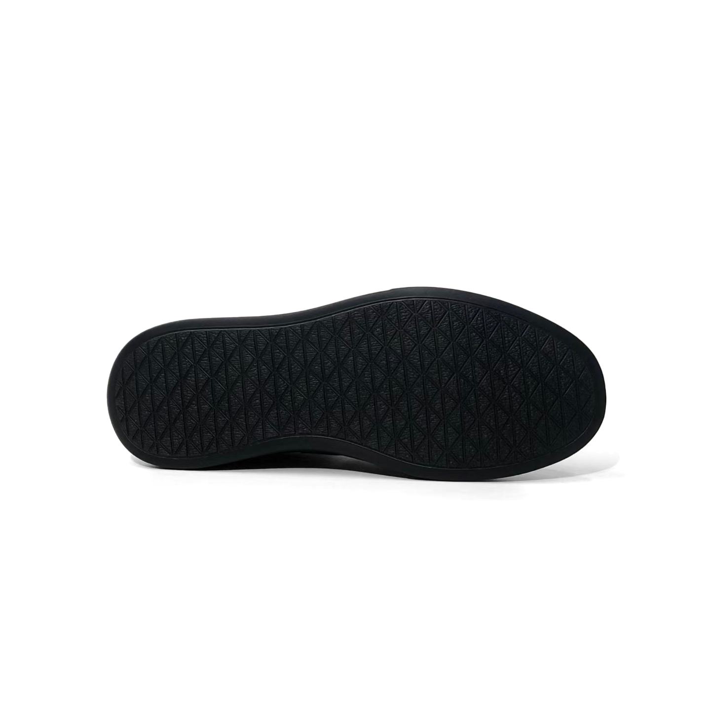 LAILE Polished Calfskin No-Lace Low Top Board Shoes