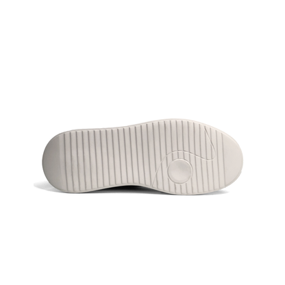 LAILE Matte Nubuck Laceless Slip-On Platform Skate Sneakers