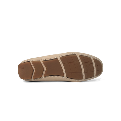 LAILE Hand Stitched Moc Toe Loafer